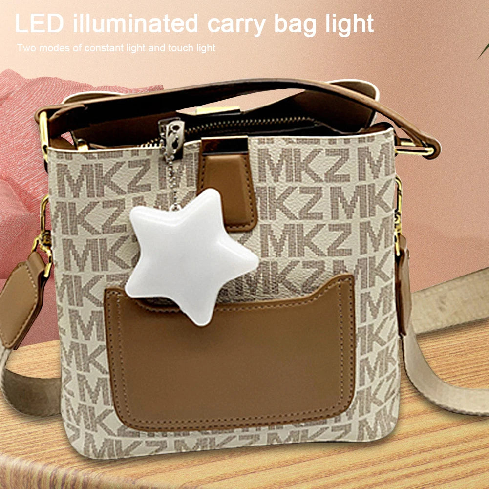 1/2/3/5 PCS LED Purse Light with Automatic Sensor Handbag Light Keychain Lights Night Light Best Gifts for Women Mother Friends